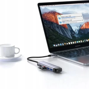 Mcdodo HU-7740 Type-c Hdmı+usb 3.0 PD Macbook Çoklayıcı Adaptör-gri - Görsel 6