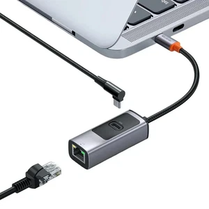 Mcdodo HU-0680 2'si 1 Arada Type-C Docking Station PD ve LAN Gri - Görsel 3