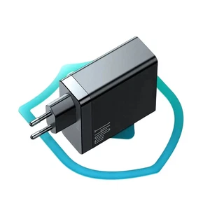 Mcdodo CH-2911 140W GaN 5 Pro 1xUSB + 2xType-C Girişli Hızlı Şarj Adaptörü Siyah - Görsel 2