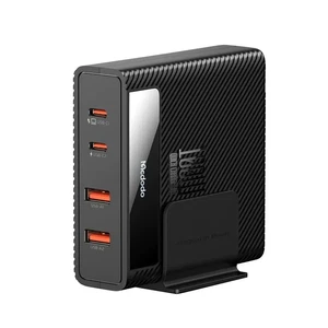 Mcdodo CH-1802 100W PowiGaN 2xUSB + 2xType-C Girişli Hızlı Şarj İstasyonu Siyah - Görsel 2