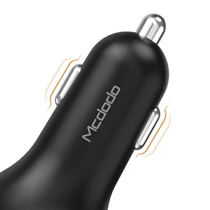 Mcdodo CC-6880 3.1A 2xUSB Çıkışlı Bluetooth Kulaklıklı Araç Şarj Cihazı Siyah - Görsel 7