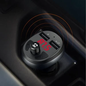 Mcdodo CC-6880 3.1A 2xUSB Çıkışlı Bluetooth Kulaklıklı Araç Şarj Cihazı Siyah - Görsel 2