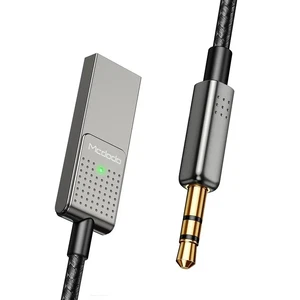 Mcdodo CA-8700 Bluetooth AUX Kablosuz Araç Kiti Gri - Görsel 2