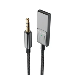 Mcdodo CA-8700 Bluetooth AUX Kablosuz Araç Kiti Gri - Görsel 1
