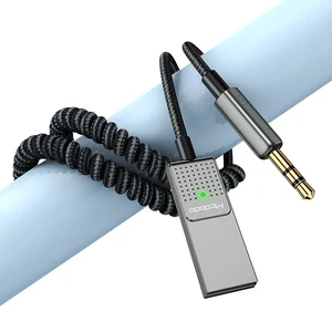 Mcdodo CA-8700 Bluetooth AUX Kablosuz Araç Kiti Gri - Görsel 3