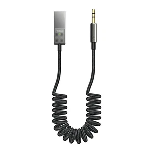 Mcdodo CA-8700 Bluetooth AUX Kablosuz Araç Kiti Gri - Görsel 4