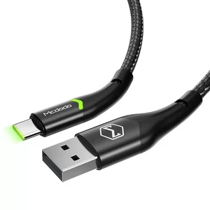 Mcdodo CA-7960 USB-A To Type-C Hızlı Data Şarj Kablosu 1m 3A Siyah - Görsel 2