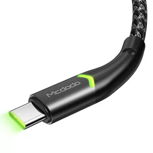 Mcdodo CA-7960 USB-A To Type-C Hızlı Data Şarj Kablosu 1m 3A Siyah - Görsel 4