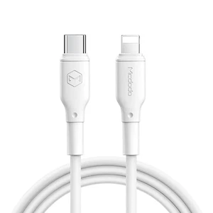 Mcdodo CA-7290 36W PD Type-C To Lightning Data Şarj Kablosu 1.2m Beyaz - Görsel 1