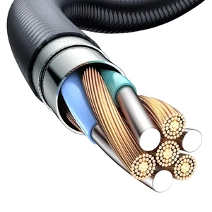 Mcdodo CA-3140 Usb-A To Lightning Led Işıklı Power Off 3a Hızlı Data/şarj Kablosu 1.2m - Siyah - Görsel 4