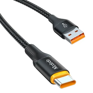 Mcdodo CA-2380 Usb-A to Type-c 100w Power Off Süper Hızlı Data/şarj Kablosu 5a 1.2m - Siyah - Görsel 2