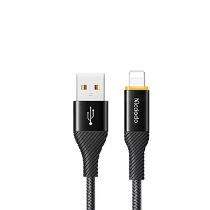 Mcdodo CA-2370 Lightning Power Off Hızlı Data/şarj Kablosu 1.2m - Siyah - Görsel 1
