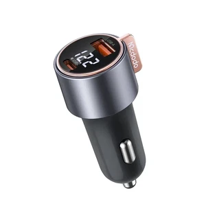Mcdodo CC-3690 75w Dijital Ekranlı 1xtype-c Ve 1xusb Girişli Hızlı Araç Şarj Aleti - Görsel 1