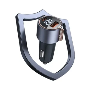 Mcdodo CC-3690 75w Dijital Ekranlı 1xtype-c Ve 1xusb Girişli Hızlı Araç Şarj Aleti - Görsel 3