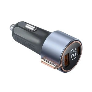 Mcdodo CC-3690 75w Dijital Ekranlı 1xtype-c Ve 1xusb Girişli Hızlı Araç Şarj Aleti - Görsel 5