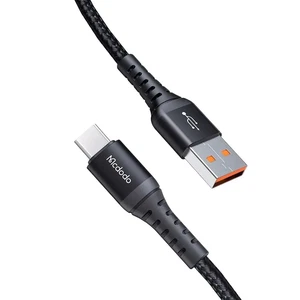 Mcdodo CA-2271 USB-A To Type-C QC 4.0 Hızlı Data Şarj Kablosu 1m Siyah - Görsel 5