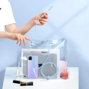 Mcdodo CA-1853 Micro USB 4A Data Şarj Kablosu 1.2m Mor - Görsel 2
