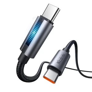 Mcdodo CA-5740 PD 100 W Type-c To Type-c Hızlı Şarj Kablosu 1.2m - Siyah - Görsel 1
