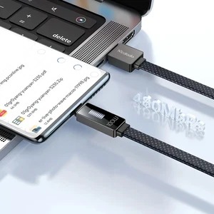 Mcdodo CA-4980 Type-c To USB 100w 6a Led Ritim Şarj Ve Data Kablosu-1.2m - Görsel 5
