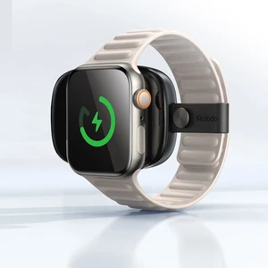 Mcdodo MC-5230 1200 mAh 2.5 W Apple Watch Için Taşınabilir Dijital Manyetik Kablosuz Şarj Aleti - Görsel 3