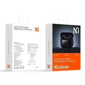Mcdodo HP-3290 TWS Dijital Ekranlı Bluetooth 5.3 Kulaklık Siyah - Görsel 10