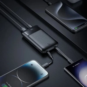 Mcdodo MC-0231 10000mAh 33W Çift Kablolu Dijital Göstergeli Powerbank Siyah - Görsel 8