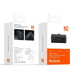 Mcdodo MC-6282 5000mAh 20W Lightning Powerbank Siyah - Görsel 10