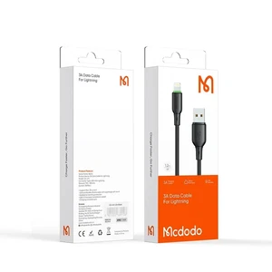 Mcdodo CA-4741 USB-A to Lightning Şarj ve Data Kablosu 1.2M Siyah - Görsel 10