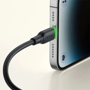 Mcdodo CA-4741 USB-A to Lightning Şarj ve Data Kablosu 1.2M Siyah - Görsel 5