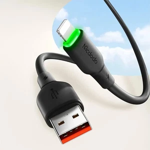 Mcdodo CA-4741 USB-A to Lightning Şarj ve Data Kablosu 1.2M Siyah - Görsel 3