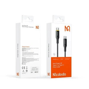 Mcdodo CA-3460 100W Type-C To Type-C Şarj Ve Data Kablosu 1.2m Siyah - Görsel 9