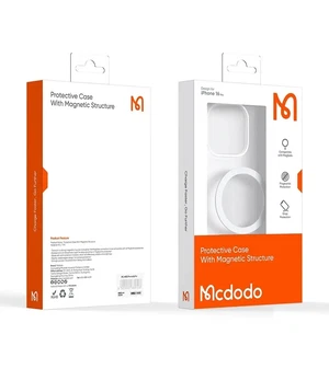 Mcdodo PC-4922 iPhone 16 Pro Uyumlu Magsafe'li Şeffaf Kapak - Görsel 8