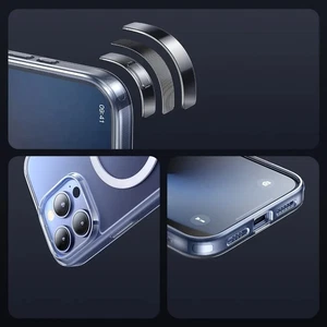 Mcdodo PC-4923 iPhone 16 Pro Max Uyumlu Magsafe'li Şeffaf Kapak - Görsel 4