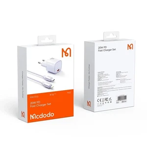 Mcdodo CH-4041 20W PD Şarj Adaptörü ve Type-C to Lightning Şarj Kablosu - Görsel 5
