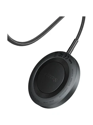 Mcdodo CH-5490 15w iPhone Manyetik Kablosuz Şarj Cihazı - Siyah - Görsel 1
