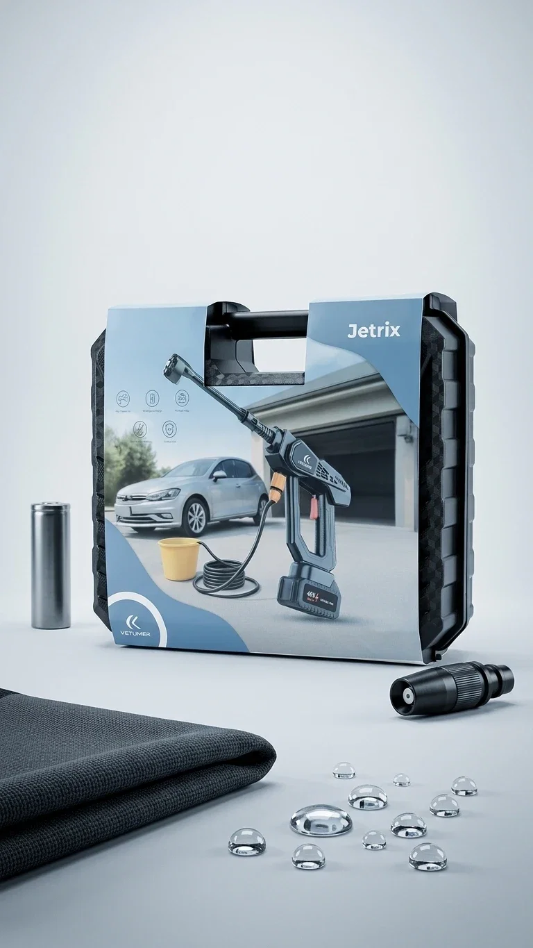 KATJMER JETRİX BASINÇLI ARAÇ YIKAMA MAKİNESİ - Görsel 4