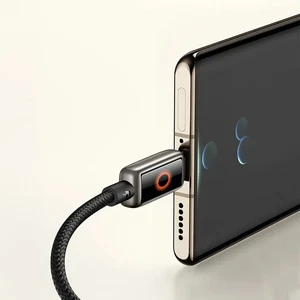 Mcdodo CA-6650 100w Usb-A to Type-c Nefes Alan Işık Göstergeli Premium 1.2m Kablo - Görsel 5