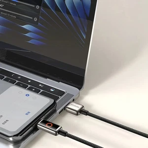 Mcdodo CA-6650 100w Usb-A to Type-c Nefes Alan Işık Göstergeli Premium 1.2m Kablo - Görsel 8