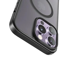 Mcdodo PC-5352 iPhone 15 Pro Uyumlu MagSafe Siyah Kılıf - Görsel 2