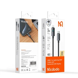 Mcdodo CA-6570 36w Type-c To Lightning Siyah Kablo 1.2m - Görsel 10