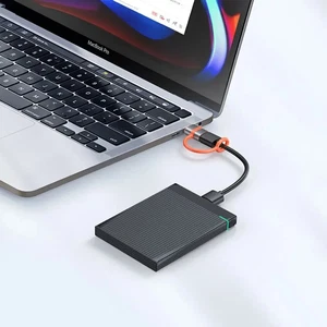 Mcdodo OT-3810 3.0 USB-A To Type-C OTG Adaptör Gri - Görsel 3