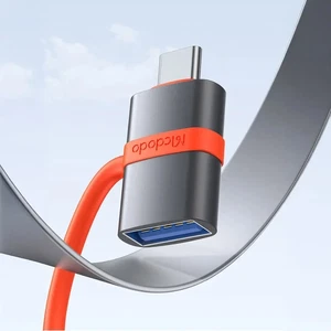 Mcdodo OT-3810 3.0 USB-A To Type-C OTG Adaptör Gri - Görsel 2