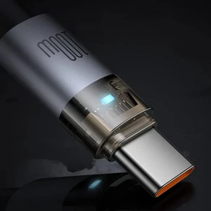 Mcdodo CA-5580 Type-c to Type-c 100w 1.2m Şeffaf Kablo - Görsel 4