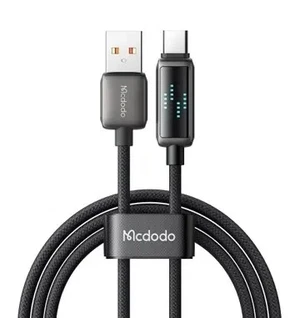 Mcdodo CA-2350 1.2m 60w Usb-A to Type-c Kayan Led Işıklı Kablo - Görsel 5