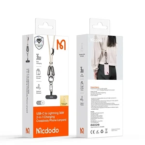 Mcdodo CA-6821 Type-c To Lightning Çok İşlevli Boyun Askısı 1.2m - Görsel 4