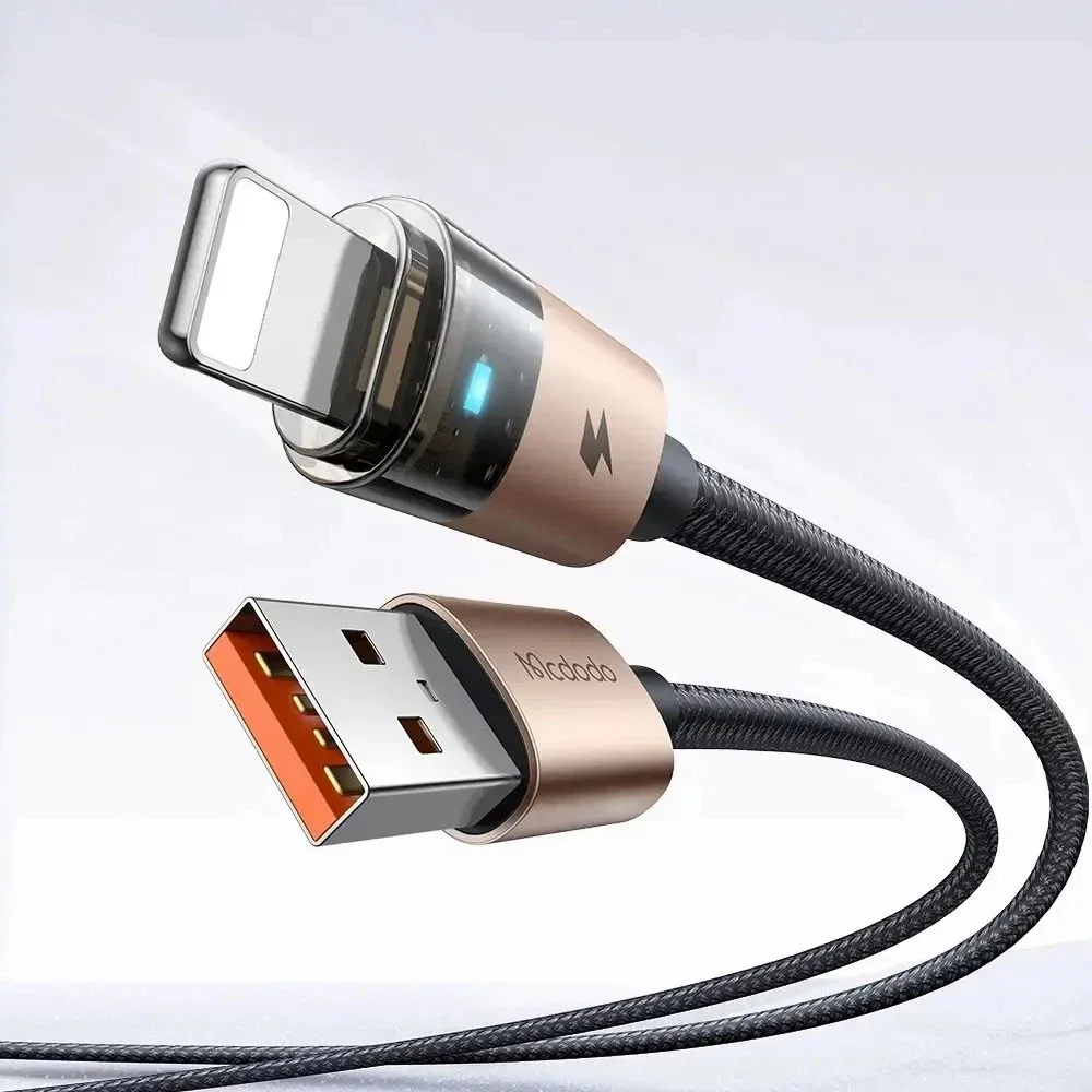MCDODO CA-6911 USB A To Lightning Şeffaf Kablo 1.2m - Görsel 7
