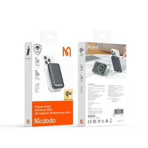 Mcdodo MC-7811 10000mAh 30w qİ2 Manyetik Stantlı Powerbank Siyah - Görsel 7