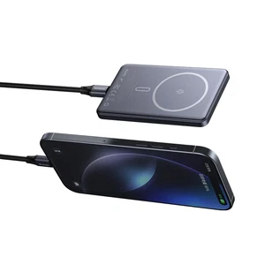 Mcdodo MC-4641 20W 5000mAh Metal Ultra İnce Manyetik Kablosuz Powerbank Siyah - Görsel 3