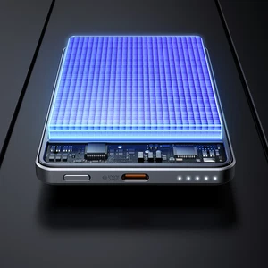 Mcdodo MC-4641 20W 5000mAh Metal Ultra İnce Manyetik Kablosuz Powerbank Siyah - Görsel 7