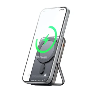 Mcdodo MC-1511 20w 10000 mAh Katlanabilir Magsafe Powerbank Siyah - Görsel 1